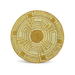 Changir Hand Woven Basket Orange Geometric