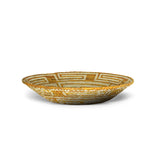 Changir Hand Woven Basket Orange Geometric