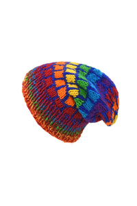 Wool Rainbow Hat