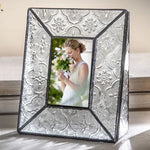 Antique Stained-Glass Frame