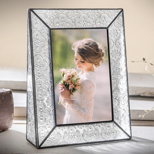 Antique Stained-Glass Frame