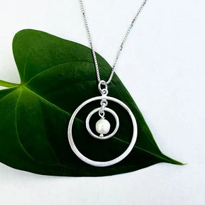 Contemporary Orbit Necklace