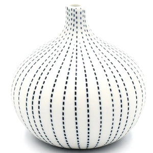 Linear Dot Bud Vase