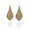 Calligraphy Leaf Earrings