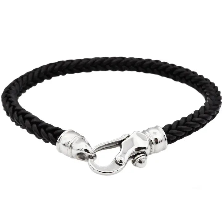 Woven Leather Bracelet