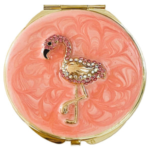 Flamingo Compact Mirror