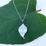 Silver Leaf Necklace