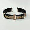 Leather and Copper Bracelet