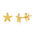 Tiny Starfish Stud Earrings
