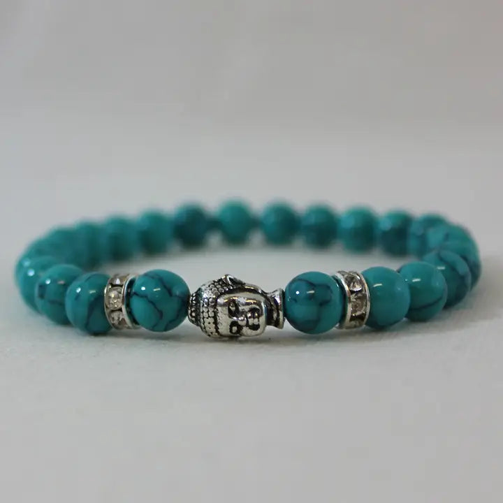 Turquoise Buddha Bracelet