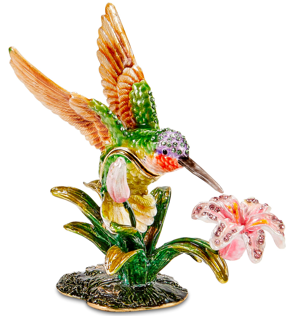 Lilly and Hummingbird Box