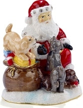 Puppy Santa Box