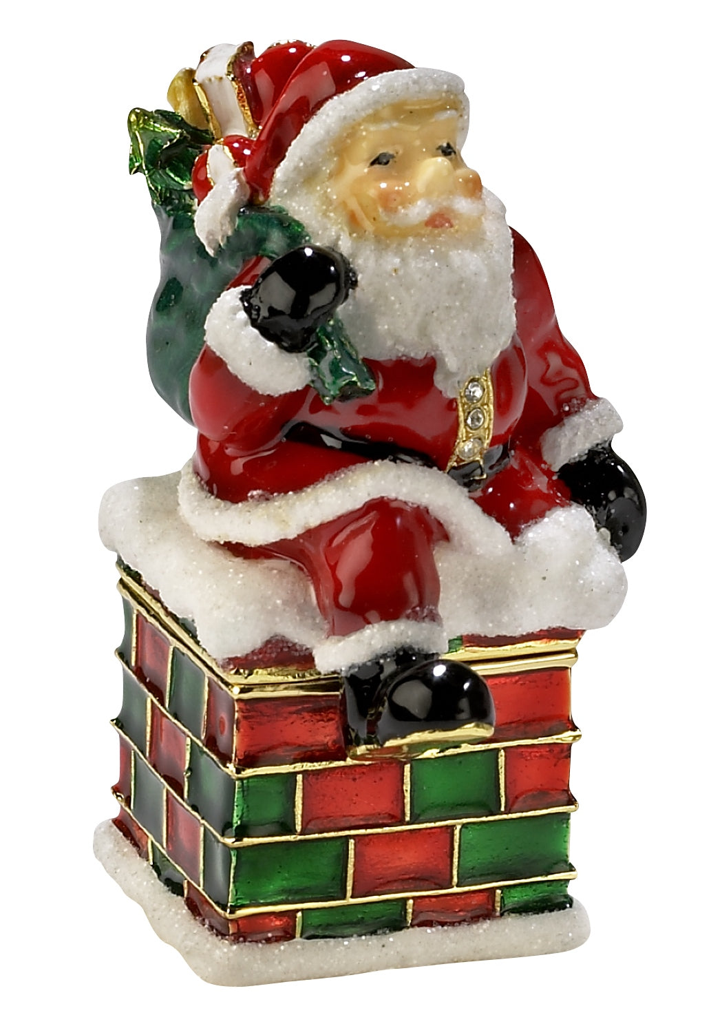 Santa on Chimney Box