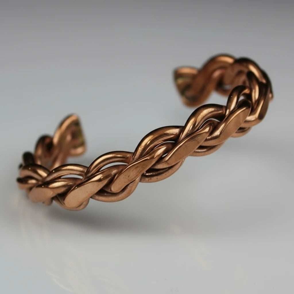 Woven Copper Bracelet
