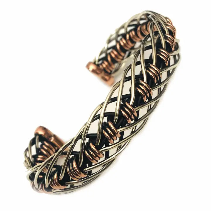 Copper Braided Bracelet