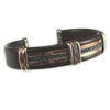 Copper and Leather Bracelet