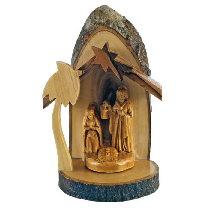 Petite Olive Wood Nativity