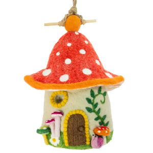 Fungi House Birdhouse