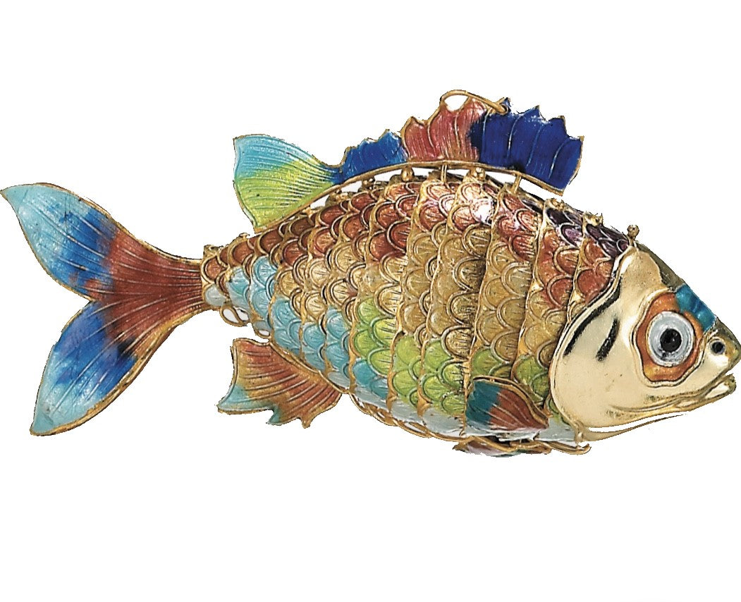 Articulated Fish Ornament Large