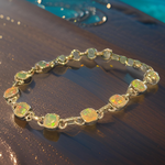 Square Welo Opal Bracelet