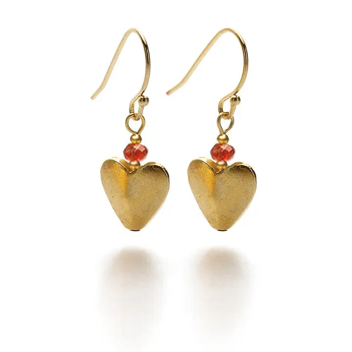 Bactrian Heart Earrings