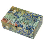 Irises Glass Box
