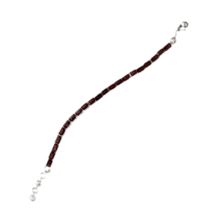 Garnet Tennis Bracelet