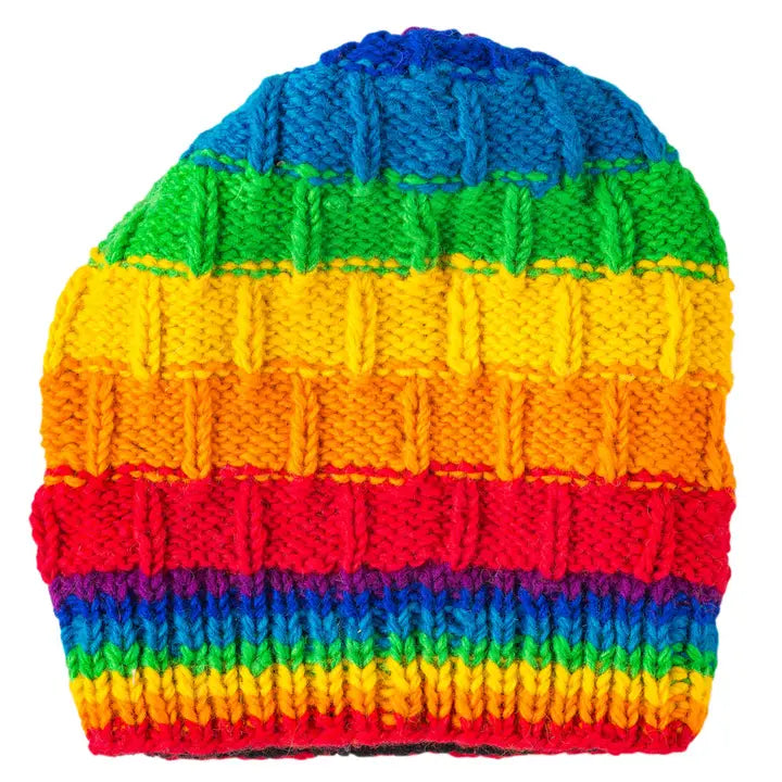 Multicolor Wool Beanie Unisex
