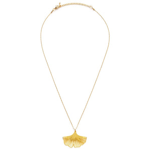 Ginkgo Leaf Necklace