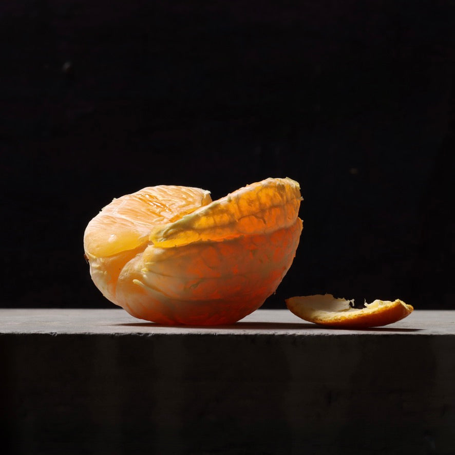 "Peeled Orange" Original Oil Painting by Chris Thomas