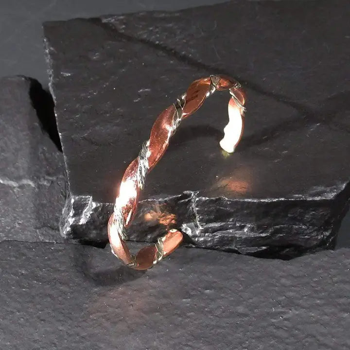Two Color Copper Bracelet