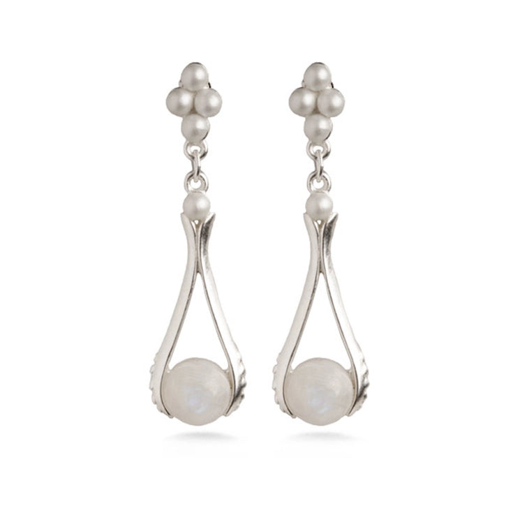 Tiffany Moonstone Earrings