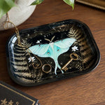 Luna Moth Metal Tray