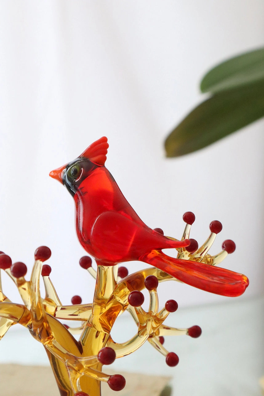 Red Cardinal Sculpture