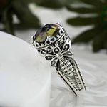 Alexandrite Bee Ring size 7
