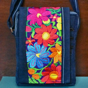 Hand Embroidered Crossbody