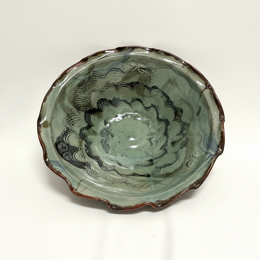 Altered Serving Bowl 12"