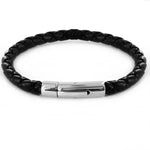 Stainless & Leather Bracelet