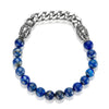 Lapis Buddha Bead Bracelet