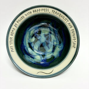 Blessing Bowl May "Your Home Be Filled with Happiness"