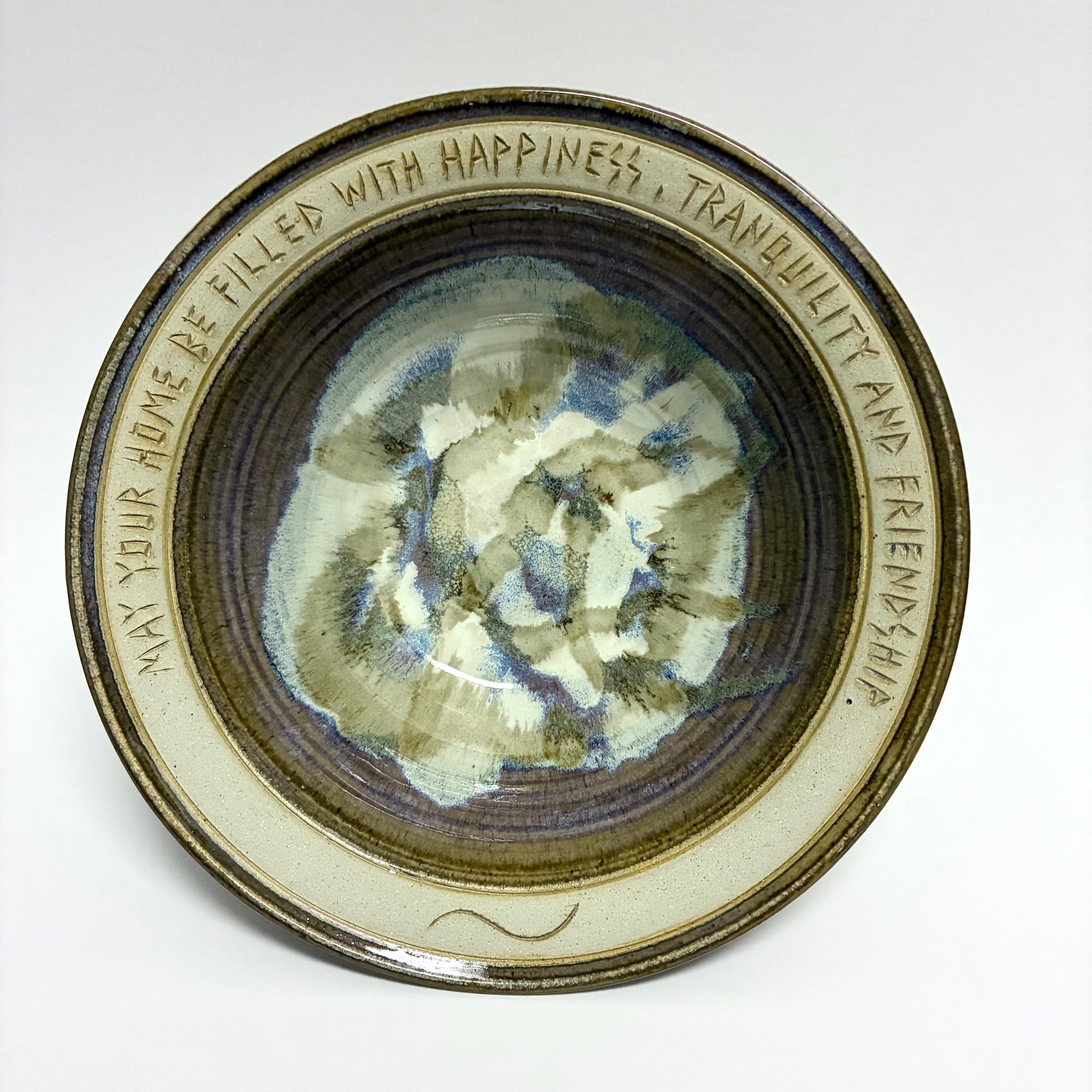 Blessing Bowl May "Your Home Be Filled with Happiness"
