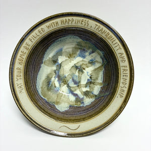 Blessing Bowl May "Your Home Be Filled with Happiness"