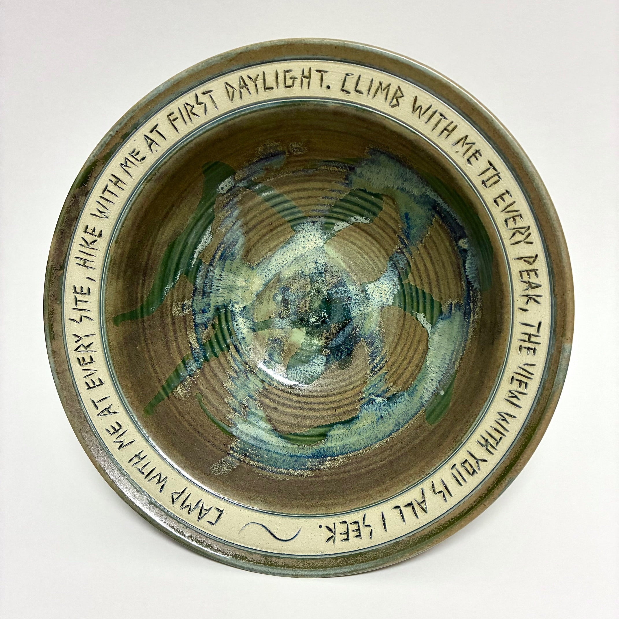 Blessing Bowl May "Camp With Me At Every Site"