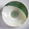 Pinched Stoneware Bowl 12" White Pearl