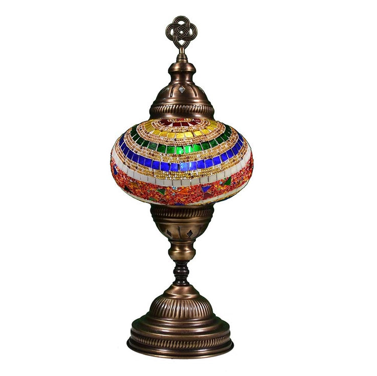 Boho Table Lamp Color Circles