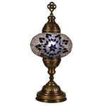 Boho Table Lamp Purple / Clear Star
