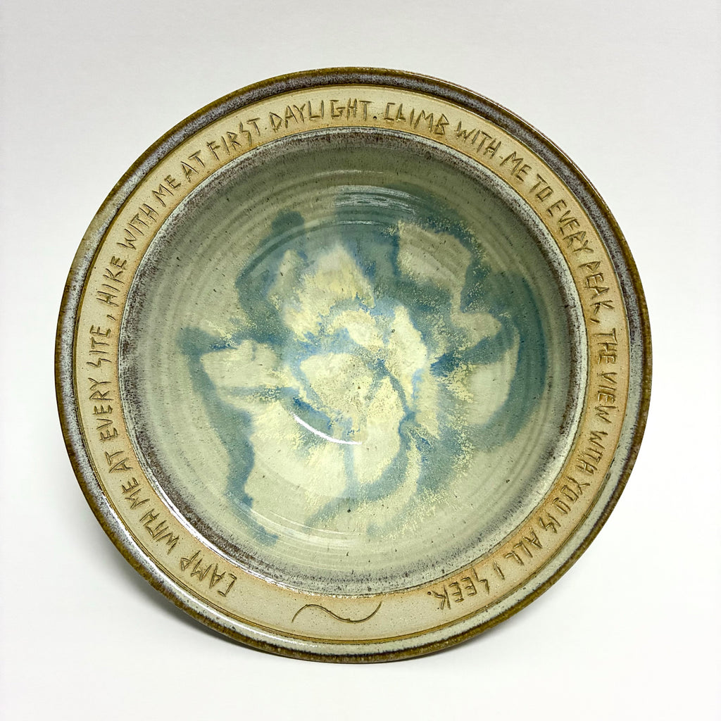 Blessing Bowl May "Camp With Me At Every Site"