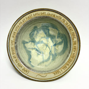 Blessing Bowl May "Camp With Me At Every Site"