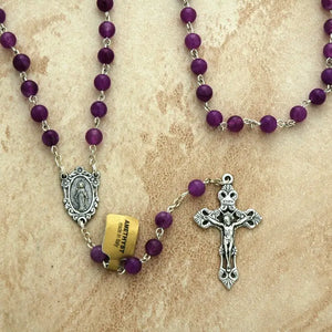 Amethyst Rosary
