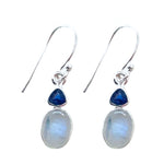 Moonstone & Amethyst Earrings